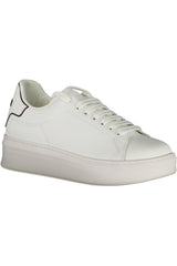 GAELLE PARIS WHITE WOMEN'S SPORTS SHOES