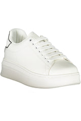 GAELLE PARIS WHITE WOMEN'S SPORTS SHOES