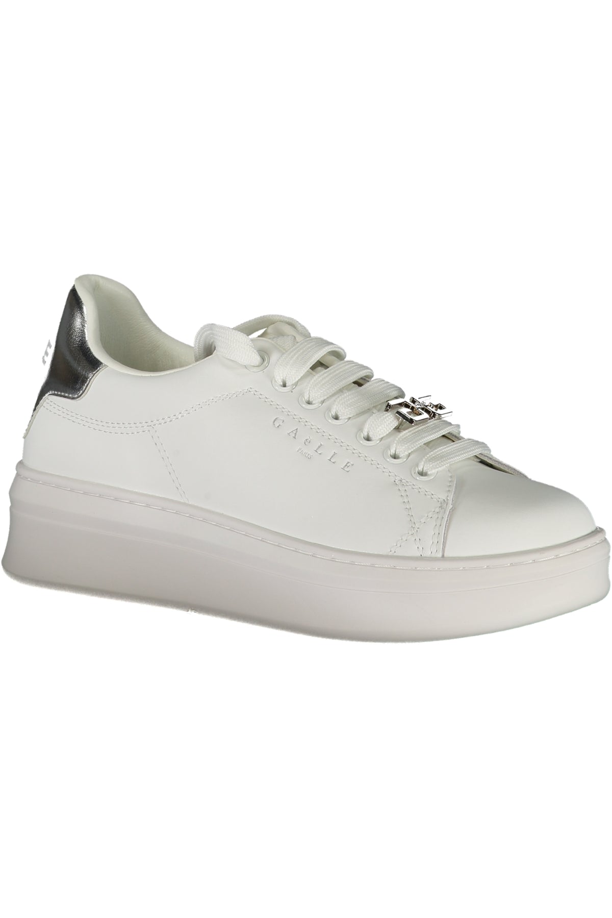 GAELLE PARIS WHITE WOMEN'S SPORTS SHOES