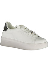 GAELLE PARIS WHITE WOMEN'S SPORTS SHOES