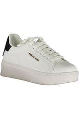 GAELLE PARIS WHITE WOMEN'S SPORTS SHOES