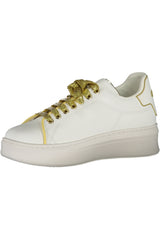 GAELLE PARIS WHITE WOMEN'S SPORTS SHOES