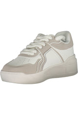 GAELLE PARIS WHITE WOMEN'S SPORTS SHOES