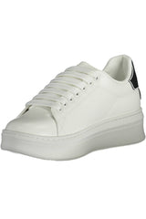 GAELLE PARIS WHITE WOMEN'S SPORTS SHOES