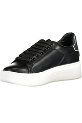 GAELLE PARIS BLACK WOMEN'S SPORTS SHOES