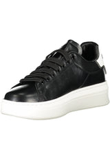 GAELLE PARIS BLACK WOMEN'S SPORTS SHOES