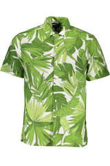 GANT SHORT SLEEVE SHIRT MEN GREEN