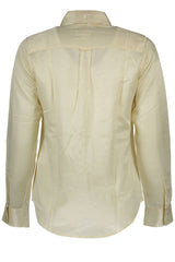GANT WOMEN'S LONG SLEEVE BEIGE SHIRT