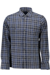 GANT MEN'S BLUE LONG SLEEVE SHIRT