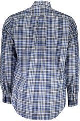 GANT MEN'S BLUE LONG SLEEVE SHIRT