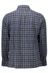 GANT MEN'S BLUE LONG SLEEVE SHIRT