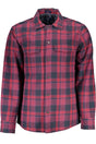 GANT MEN'S LONG SLEEVE SHIRT PURPLE