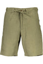 GANT GREEN MEN'S BERMUDA TROUSERS