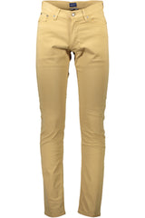 GANT MEN'S BEIGE TROUSERS