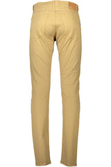 GANT MEN'S BEIGE TROUSERS