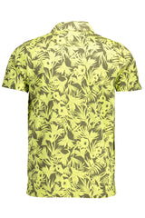 GANT MEN'S SHORT SLEEVE YELLOW POLO SHIRT