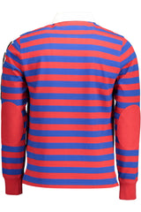 GANT MEN'S RED LONG SLEEVE POLO SHIRT