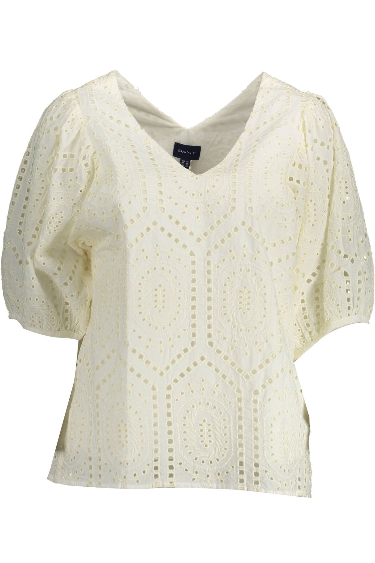 GANT WOMEN'S SHORT SLEEVE T-SHIRT WHITE