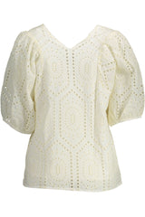 GANT WOMEN'S SHORT SLEEVE T-SHIRT WHITE