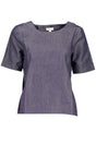 GANT WOMEN'S SHORT SLEEVE T-SHIRT BLUE