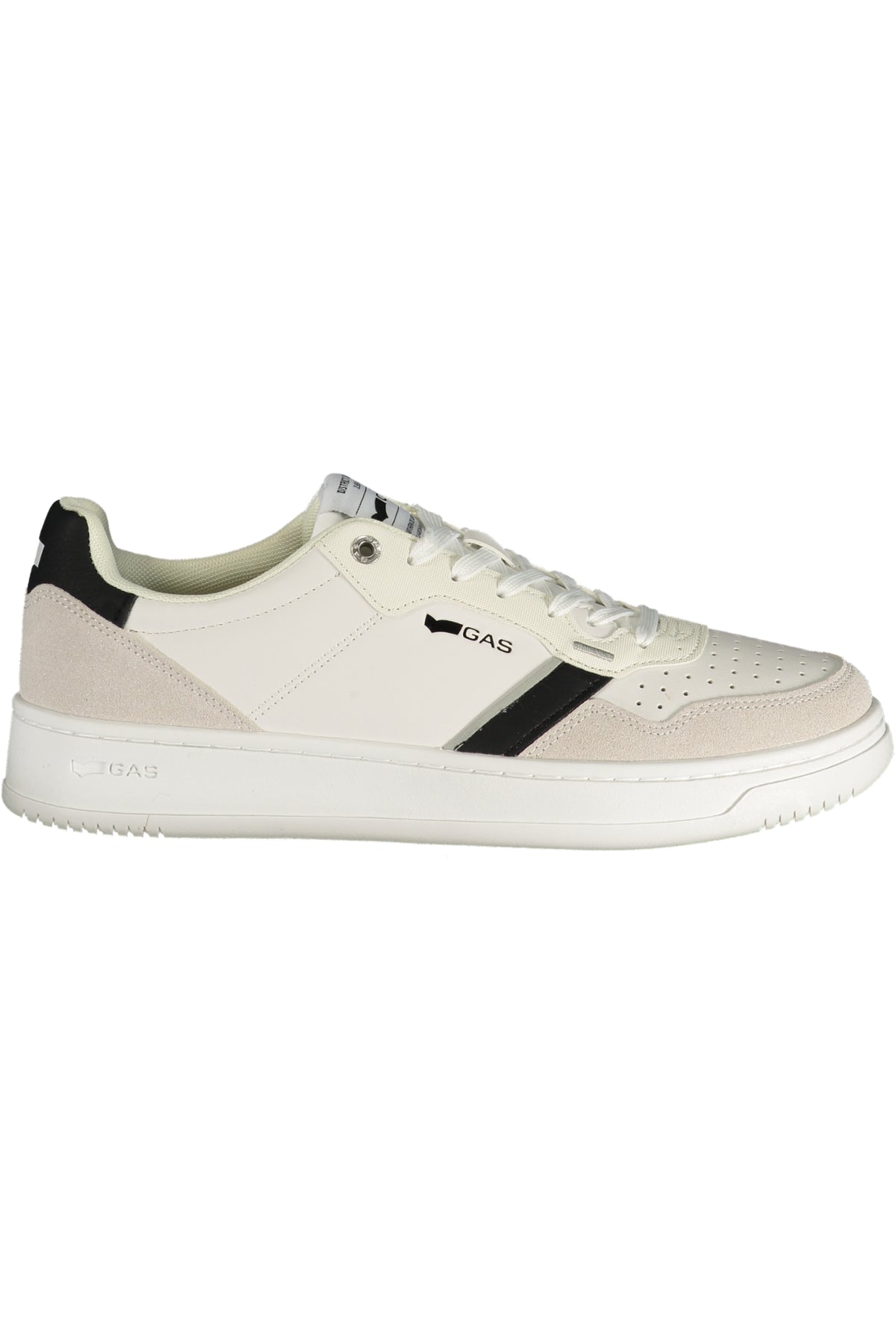 GAS MEN'S WHITE SPORTS FOOTWEAR