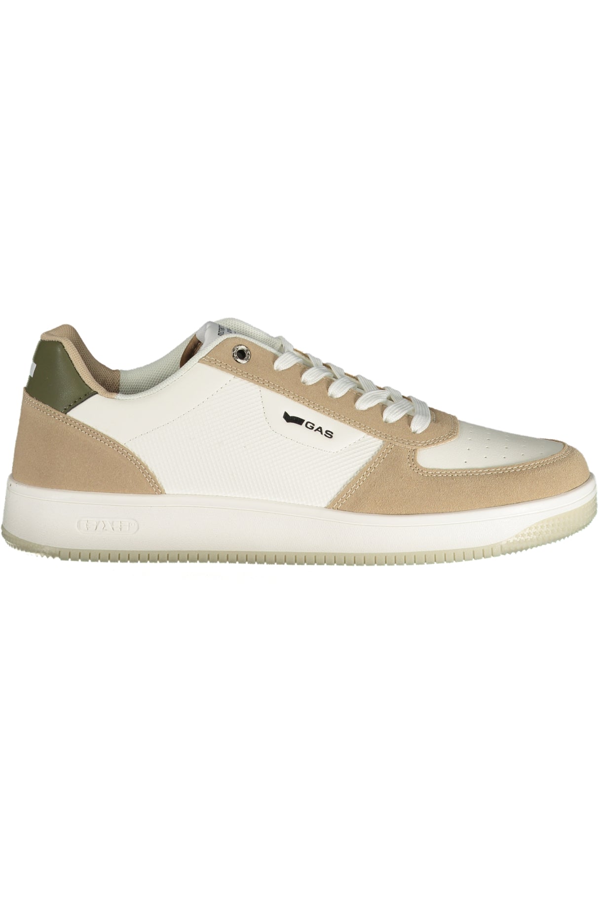 GAS MEN'S WHITE SPORTS FOOTWEAR