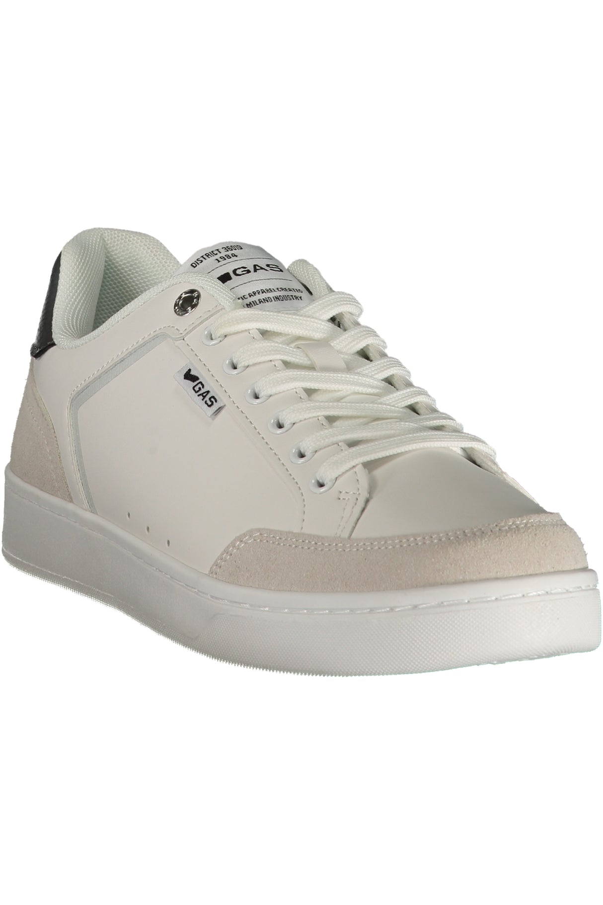 GAS MEN'S WHITE SPORTS FOOTWEAR