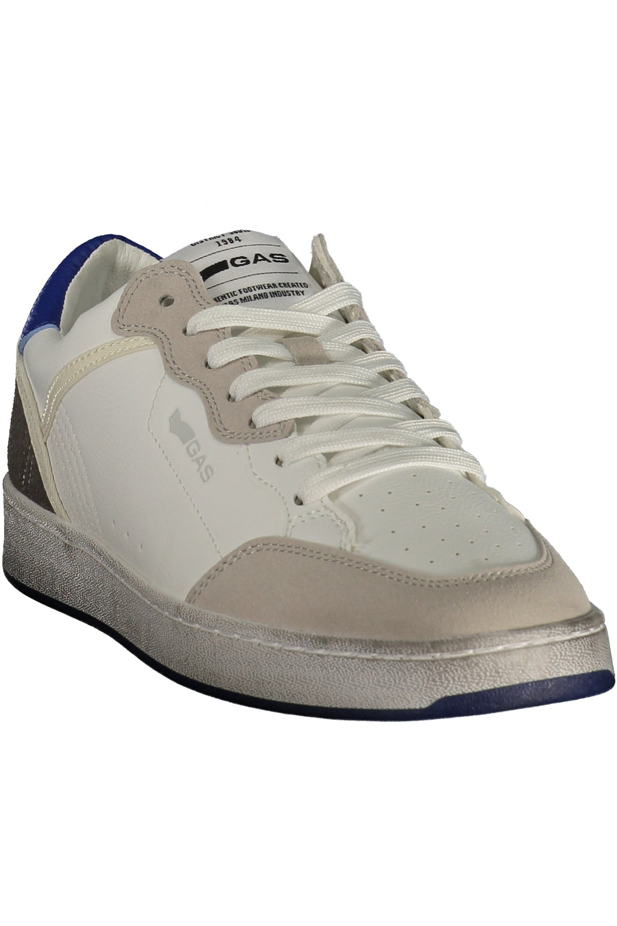 GAS MEN'S WHITE SPORTS FOOTWEAR