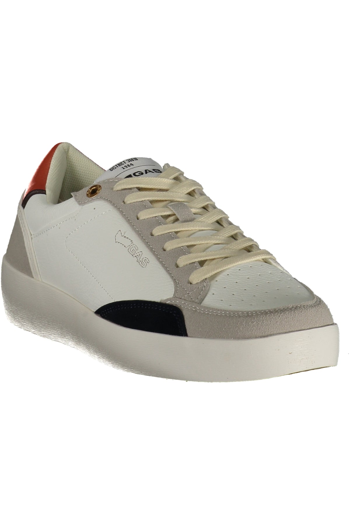 GAS MEN'S WHITE SPORTS FOOTWEAR