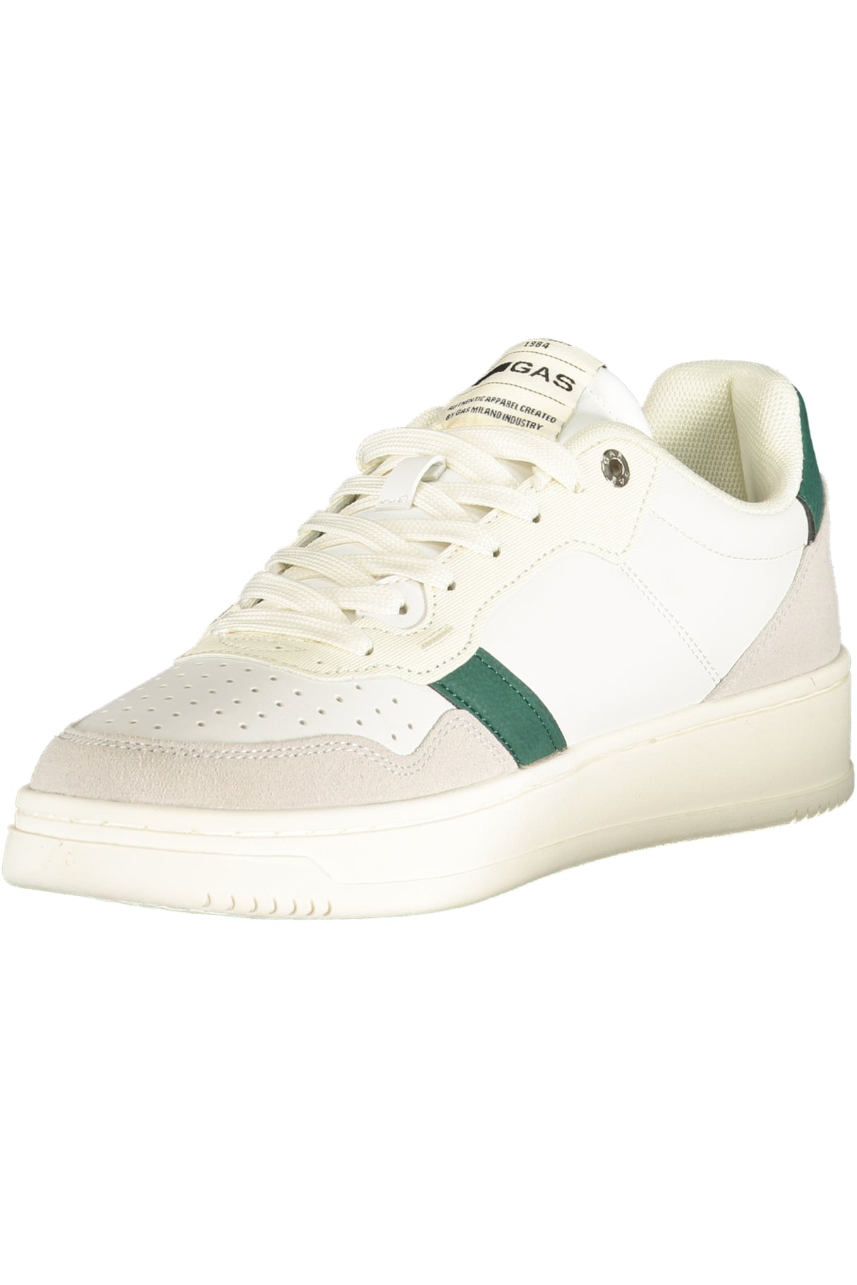 GAS MEN'S WHITE SPORTS FOOTWEAR