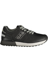 GAS MEN'S BLACK SPORTS FOOTWEAR