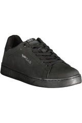 GAS MEN'S BLACK SPORTS FOOTWEAR