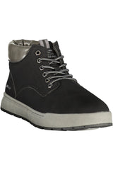 GAS MEN'S BLACK SPORTS FOOTWEAR