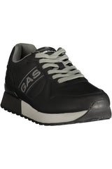 GAS MEN'S BLACK SPORTS FOOTWEAR
