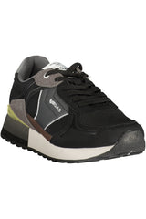 GAS MEN'S BLACK SPORTS FOOTWEAR
