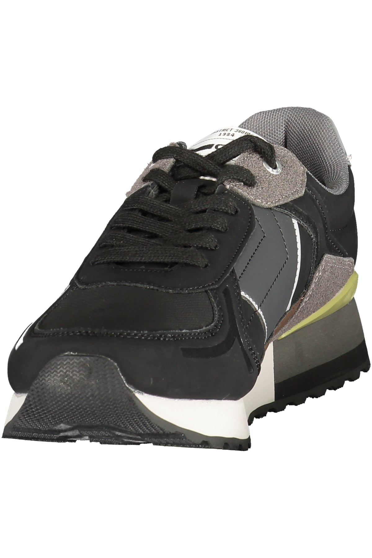GAS MEN'S BLACK SPORTS FOOTWEAR