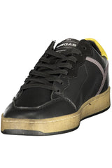 GAS MEN'S BLACK SPORTS FOOTWEAR