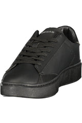 GAS MEN'S BLACK SPORTS FOOTWEAR