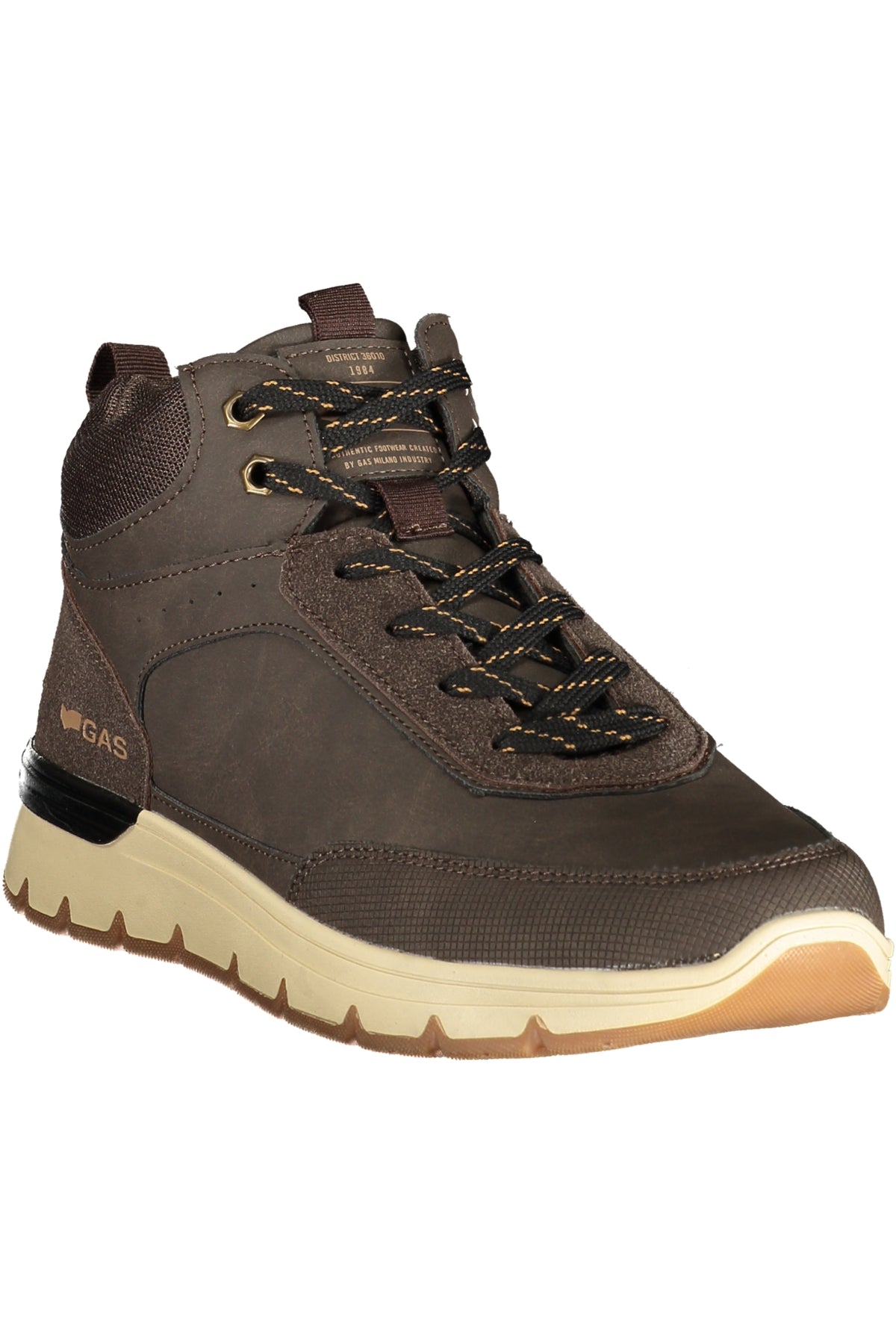 GAS MEN'S BROWN BOOT FOOTWEAR
