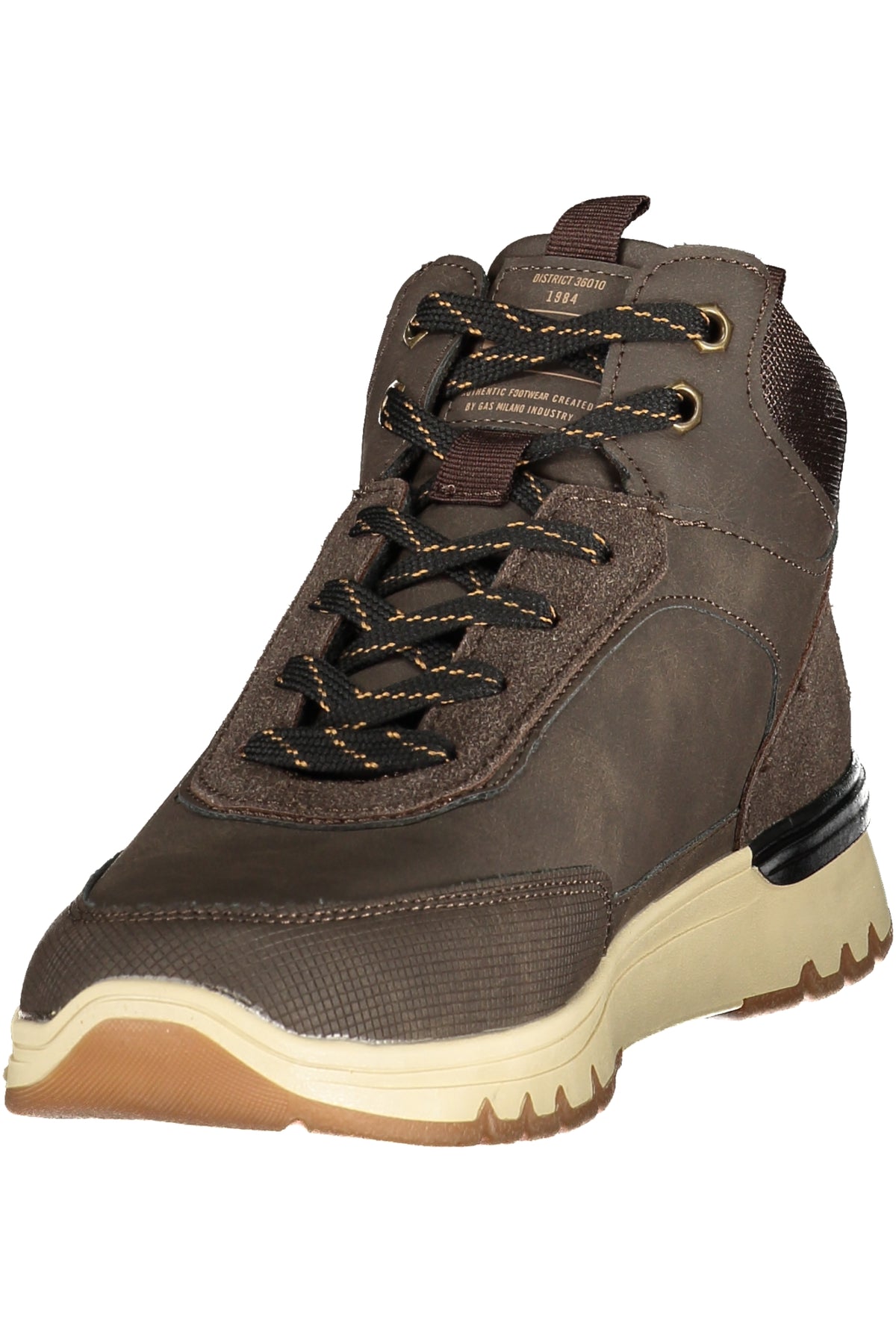 GAS MEN'S BROWN BOOT FOOTWEAR