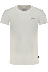 GAUDÌ MEN'S WHITE SHORT SLEEVE T-SHIRT