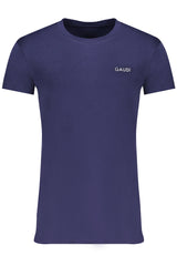 GAUDÌ MEN'S SHORT SLEEVE T-SHIRT BLUE