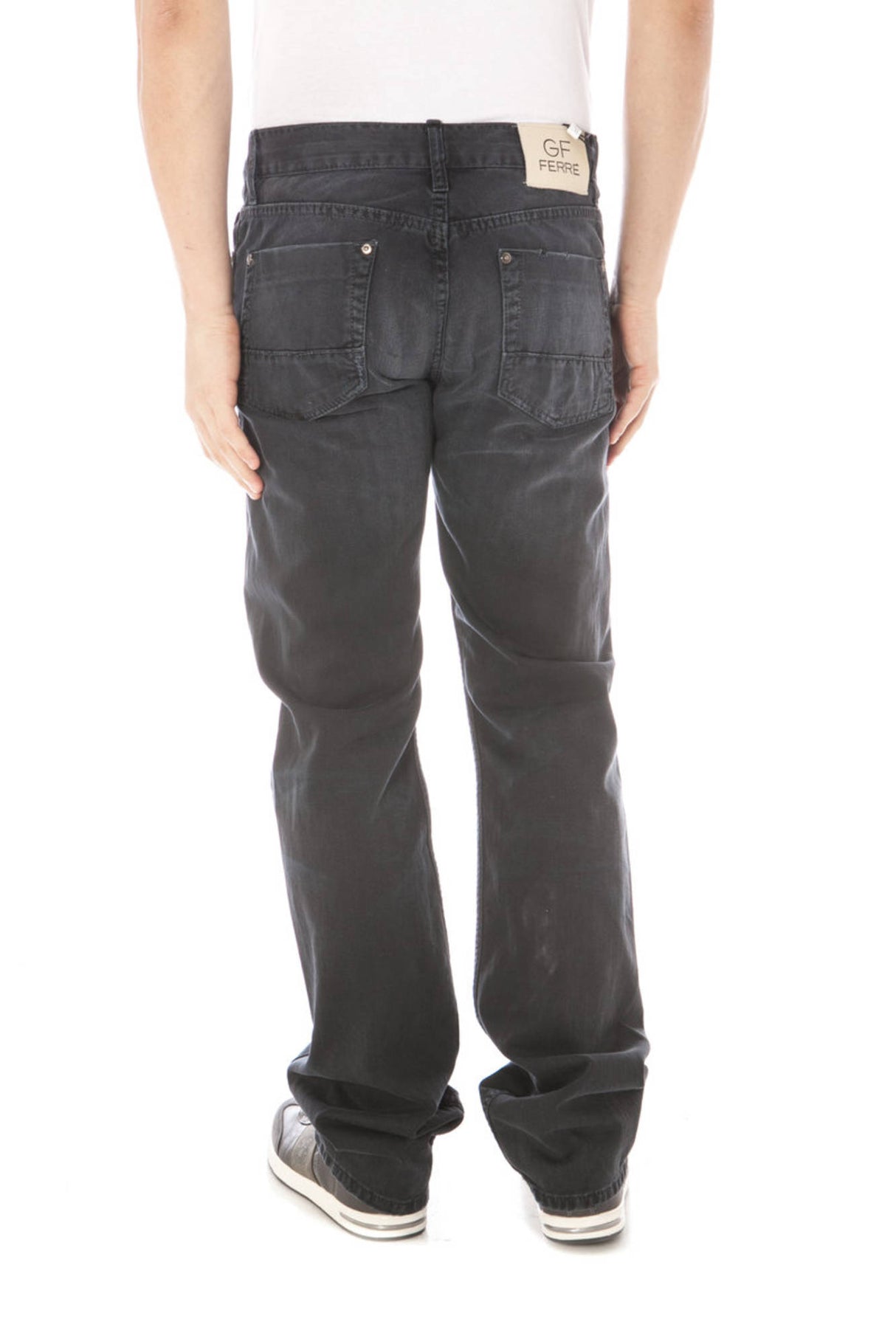 GIANFRANCO FERRÈ MEN'S BLACK PANTS