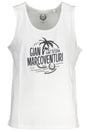 GIAN MARCO VENTURI MEN'S WHITE TANK TOP