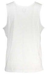 GIAN MARCO VENTURI MEN'S WHITE TANK TOP