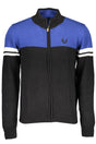 GIAN MARCO VENTURI MEN'S BLACK CARDIGAN