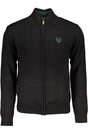 GIAN MARCO VENTURI MEN'S BLACK CARDIGAN
