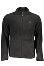 GIAN MARCO VENTURI MEN'S BLACK ZIP SWEATSHIRT