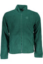 GIAN MARCO VENTURI MEN'S GREEN ZIP SWEATSHIRT