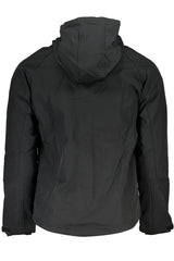 GIAN MARCO VENTURI MEN'S BLACK SPORTS JACKET